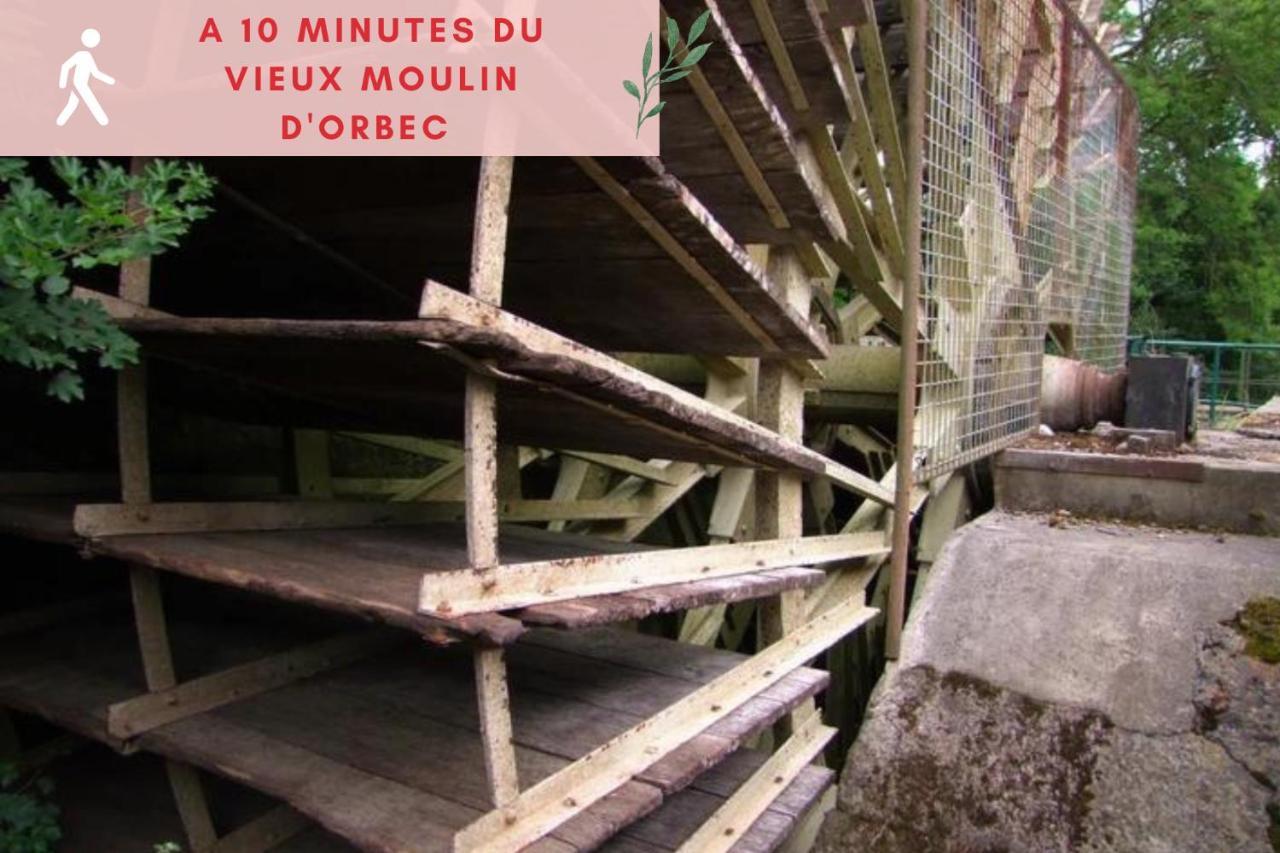 Suite Jungle - Jardin, Netflix Et Parking - Le Manoir Aux Pommes Orbec Eksteriør bilde