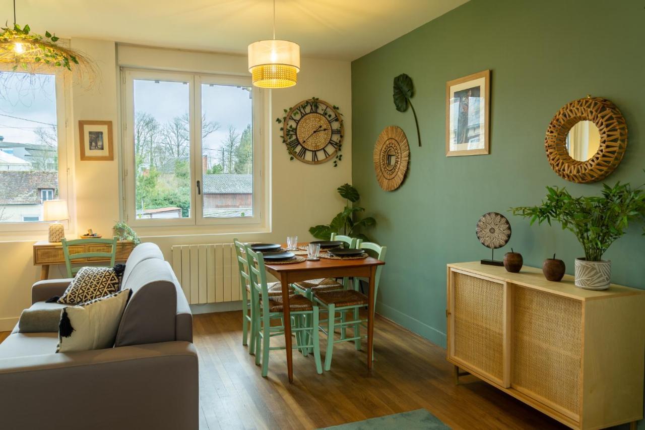 Suite Jungle - Jardin, Netflix Et Parking - Le Manoir Aux Pommes Orbec Eksteriør bilde