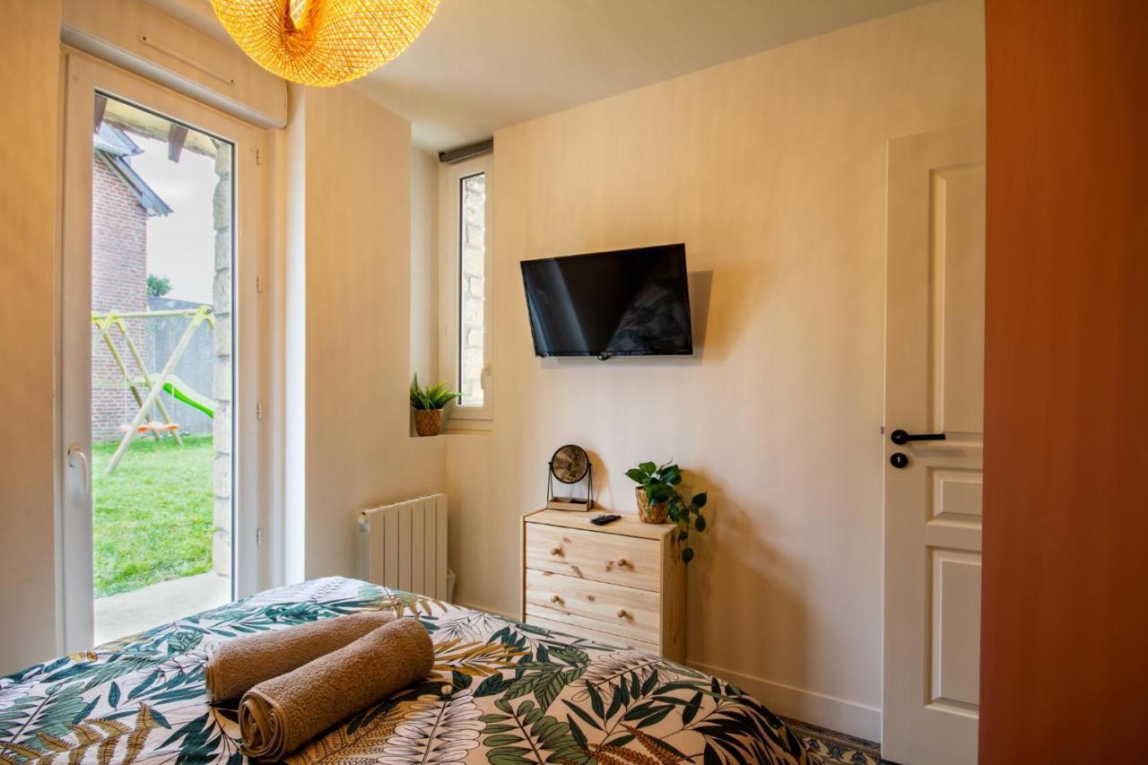 Suite Jungle - Jardin, Netflix Et Parking - Le Manoir Aux Pommes Orbec Eksteriør bilde